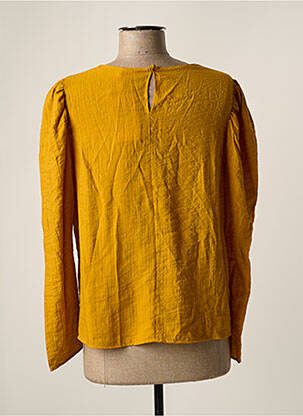 Blouse jaune MANGO femme