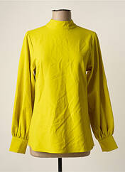 Blouse jaune DEUX. BY ELINE DE MUNCK pour femme seconde vue