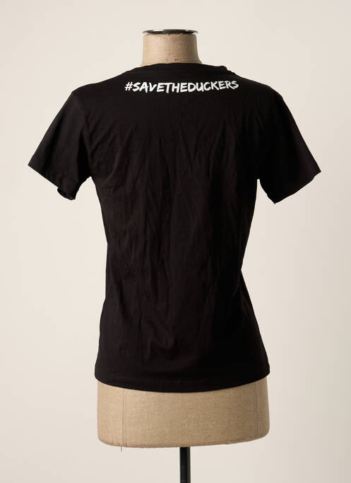 T-shirt noir SAVE THE DUCK pour femme
