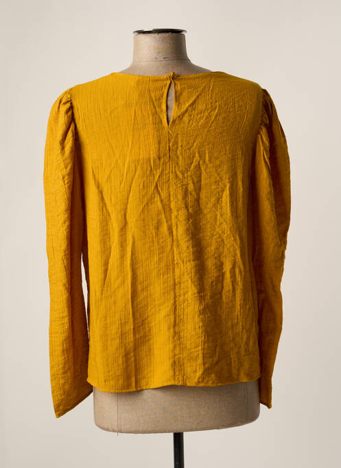 Blouse jaune MANGO pour femme