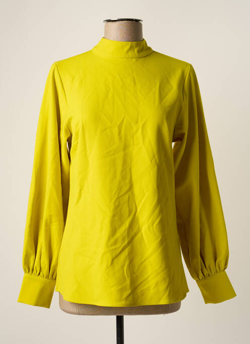 Blouse jaune DEUX. BY ELINE DE MUNCK pour femme