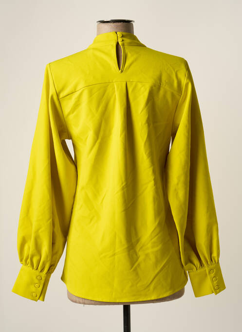 Blouse jaune DEUX. BY ELINE DE MUNCK pour femme