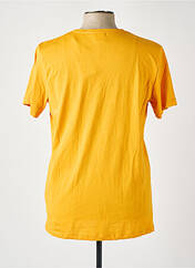 T-shirt jaune JACK & JONES pour homme seconde vue