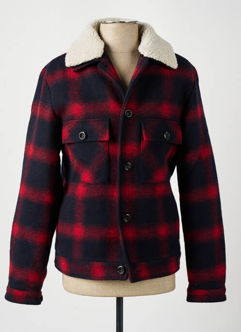 Manteau court rouge JACK & JONES pour homme