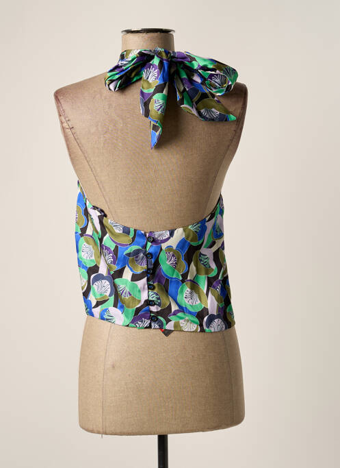 Crop top vert OGL pour femme