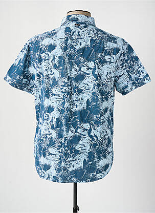 Chemise manches courtes bleu PETROL INDUSTRIES homme