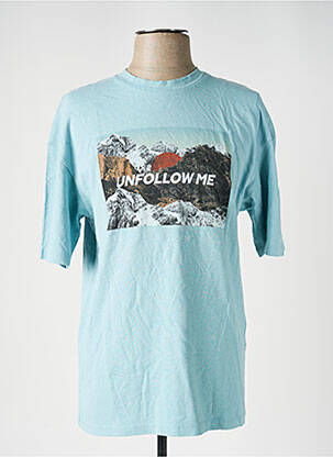T-shirt bleu JACK & JONES homme