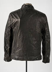 Veste simili cuir noir PETROL INDUSTRIES pour homme seconde vue