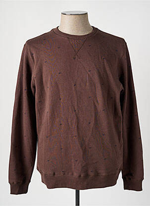 Sweat-shirt marron PETROL INDUSTRIES homme