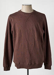 Sweat-shirt marron PETROL INDUSTRIES pour homme seconde vue
