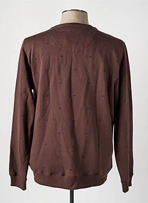 Sweat-shirt marron PETROL INDUSTRIES homme