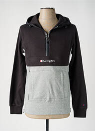 Sweat-shirt à capuche noir CHAMPION homme