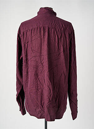 Chemise manches longues violet JACK & JONES homme
