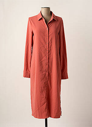 Robe mi-longue rouge VILA femme