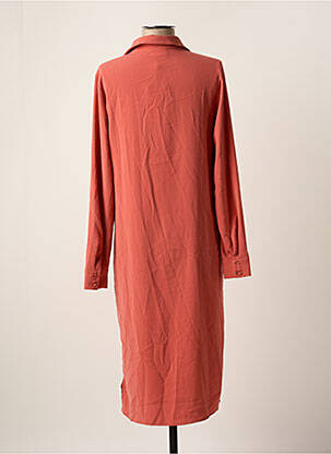 Robe mi-longue rouge VILA femme