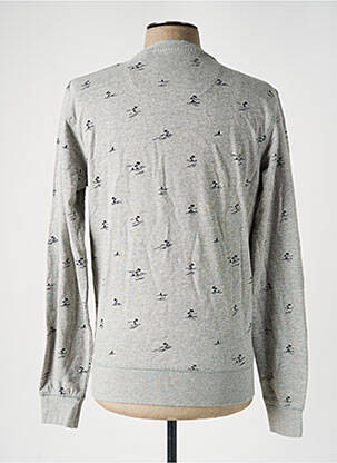 Sweat-shirt gris PETROL INDUSTRIES homme