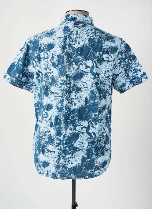 Chemise manches courtes bleu PETROL INDUSTRIES pour homme