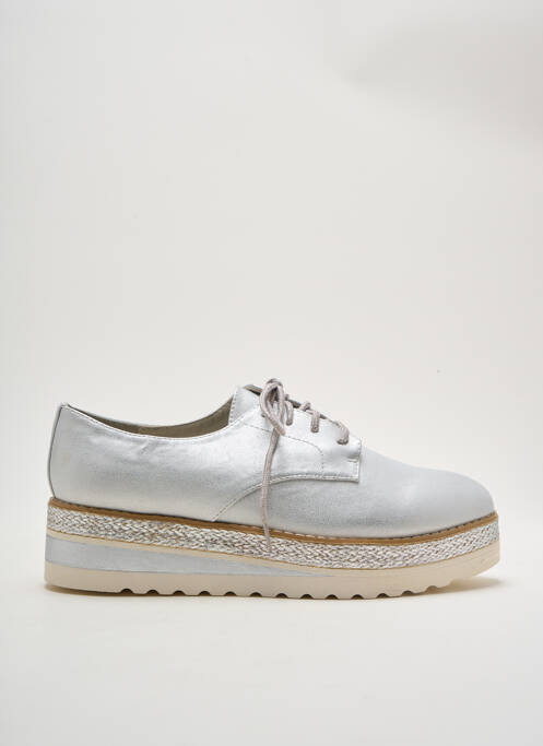 Derbies argent I LOVE SHOES pour femme