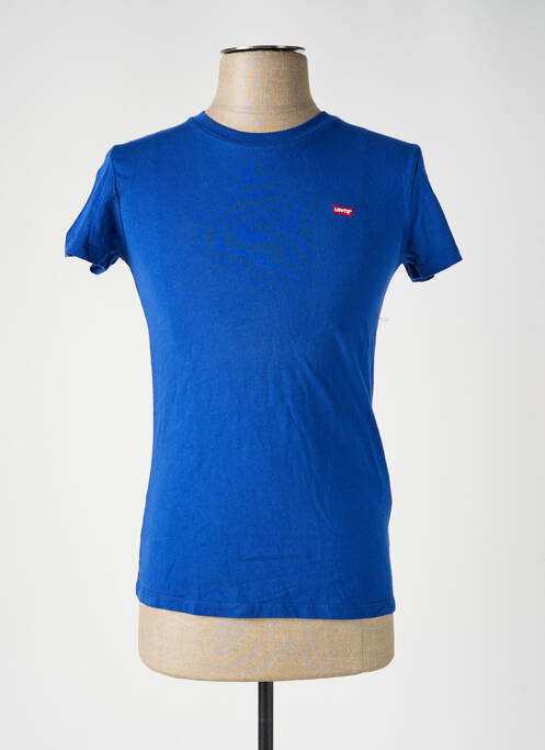 T-shirt bleu LEVIS pour homme