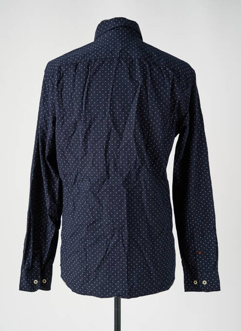 Chemise manches longues bleu JACK & JONES pour homme