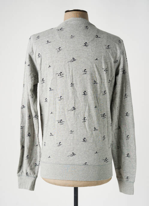 Sweat-shirt gris PETROL INDUSTRIES homme