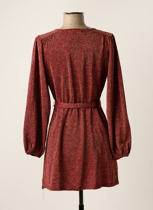 Robe courte rouge MANGO pour femme