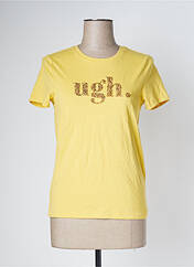 T-shirt jaune ONLY pour femme seconde vue