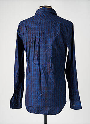 Chemise manches longues bleu LE FABULEUX MARCEL DE BRUXELLES homme
