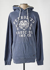 Sweat-shirt à capuche bleu PETROL INDUSTRIES pour homme seconde vue