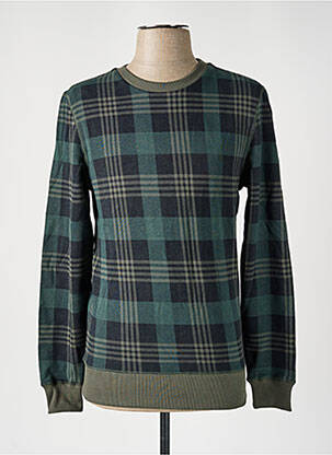 Pull vert PETROL INDUSTRIES homme