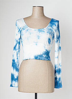 Crop top bleu TALLY WEIJL femme