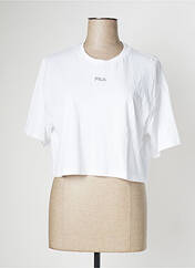 Crop top blanc FILA pour femme seconde vue