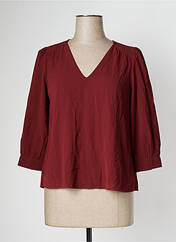 Blouse marron VERO MODA pour femme seconde vue