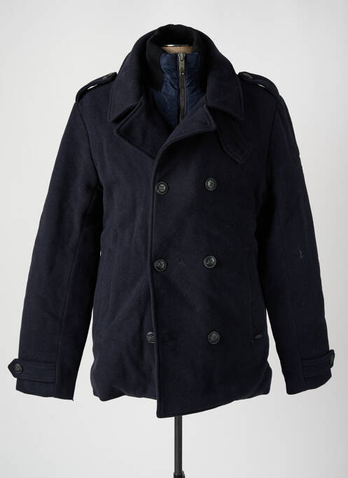 Manteau court bleu PETROL INDUSTRIES pour homme