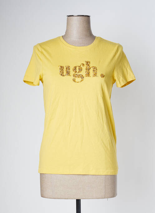 T-shirt jaune ONLY pour femme