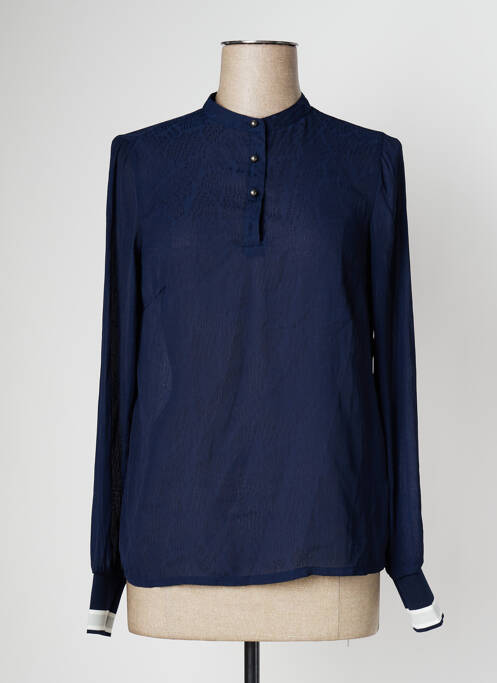 Blouse bleu FRANSA pour femme