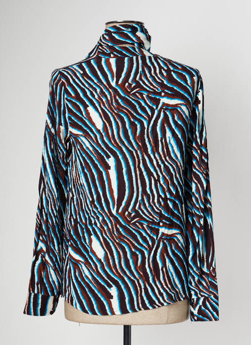 Blouse bleu ASTRID BLACK LABEL pour femme