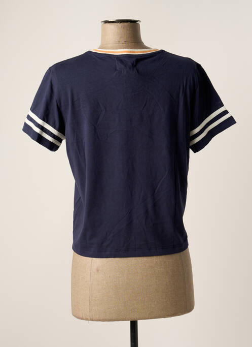 T-shirt bleu CEMI pour femme