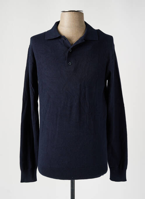 Pull bleu BRUCE & BUTLER  pour homme