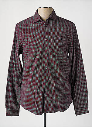 Chemise manches longues rouge PETROL INDUSTRIES homme