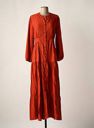 Robe longue orange DEUX. BY ELINE DE MUNCK femme