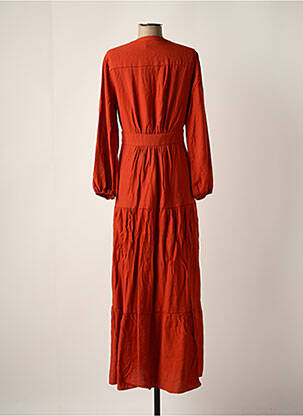 Robe longue orange DEUX. BY ELINE DE MUNCK femme