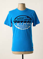 T-shirt bleu PETROL INDUSTRIES pour homme seconde vue