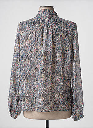Blouse bleu MORGAN femme
