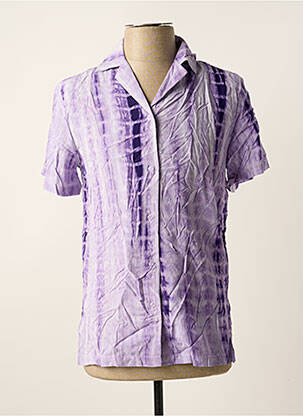 Chemisier violet CEMI femme