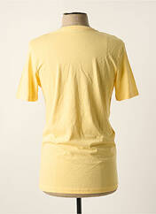 T-shirt jaune JACK & JONES pour homme seconde vue