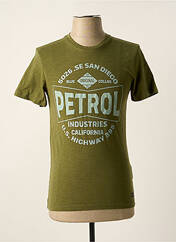 T-shirt vert PETROL INDUSTRIES pour homme seconde vue