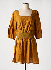 Robe courte jaune ONLY pour femme seconde vue