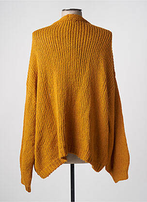 Gilet manches longues jaune VERO MODA femme