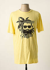 T-shirt jaune ONLY&SONS pour homme seconde vue